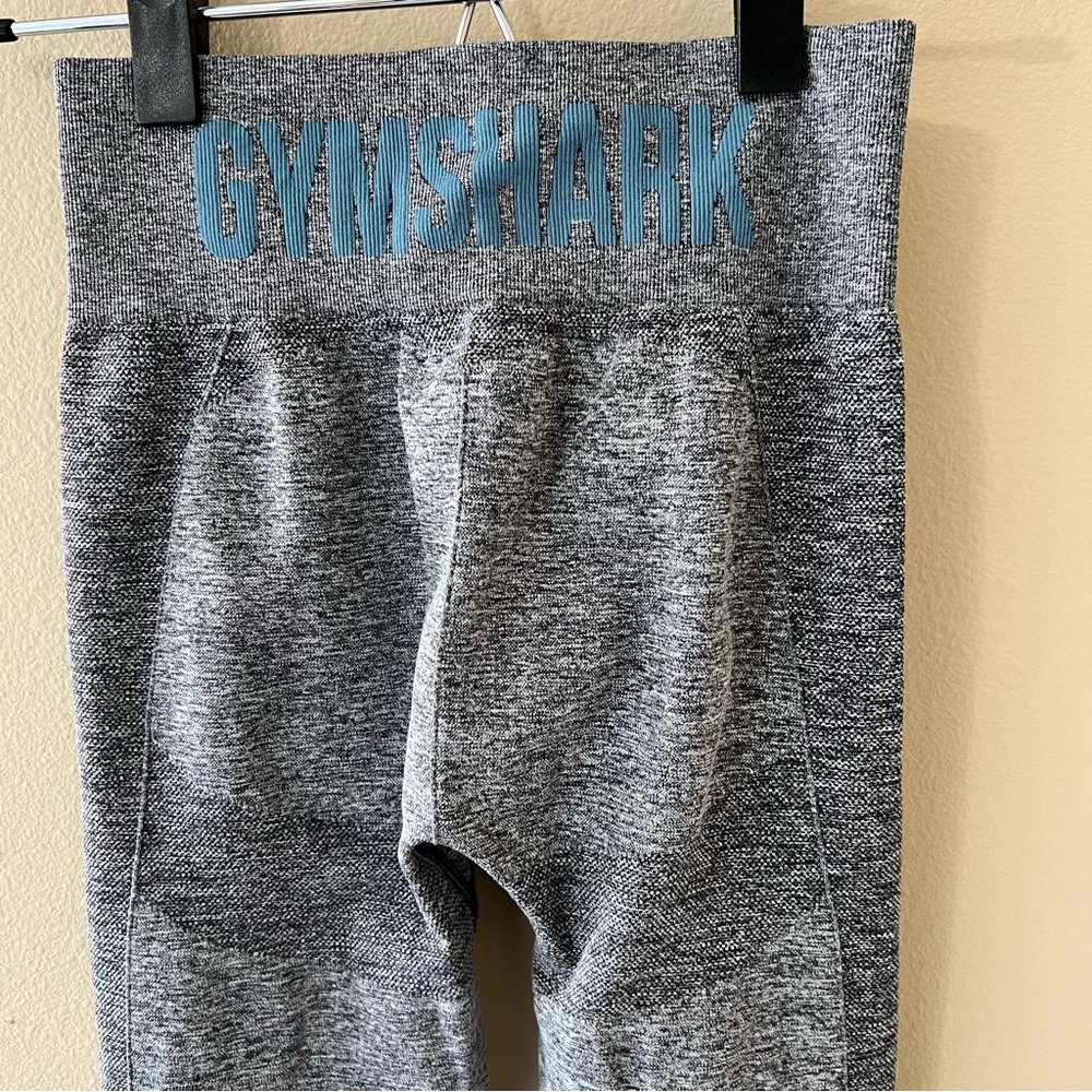 Gymshark Flex High Waisted Leggings Gray Heather Fits XS Extra Small